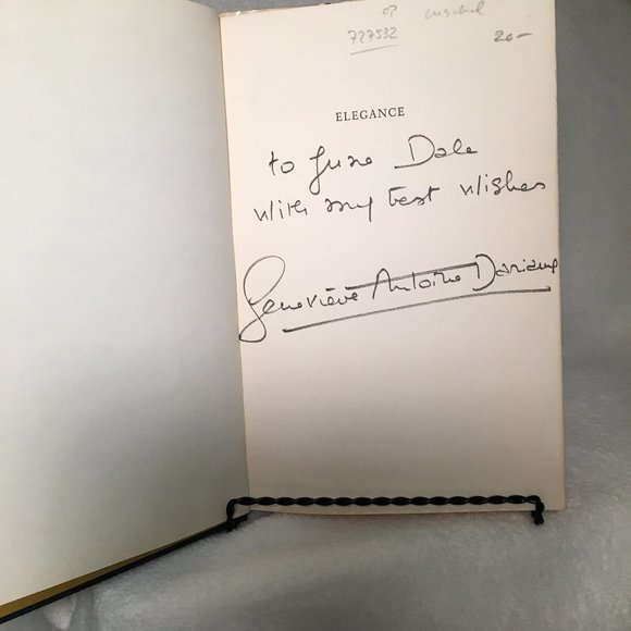 "Elegance" by  Dariaux, SIGNED 1st Ed. + BONUS - Picture 3 of 9